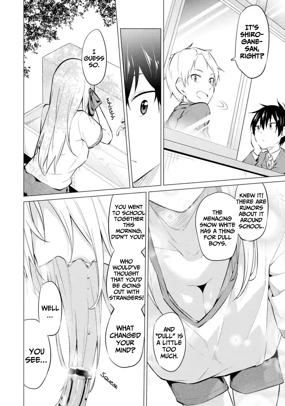 Relentlessly Approaching the Poison-Tongued and Indifferent Beauty to Tickle the Cutesy Reactions Out of Her Chapter 3 - Page 15