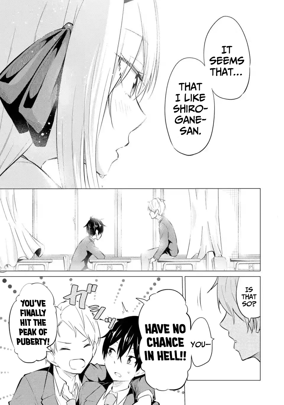 Relentlessly Approaching the Poison-Tongued and Indifferent Beauty to Tickle the Cutesy Reactions Out of Her Chapter 3 - Page 16
