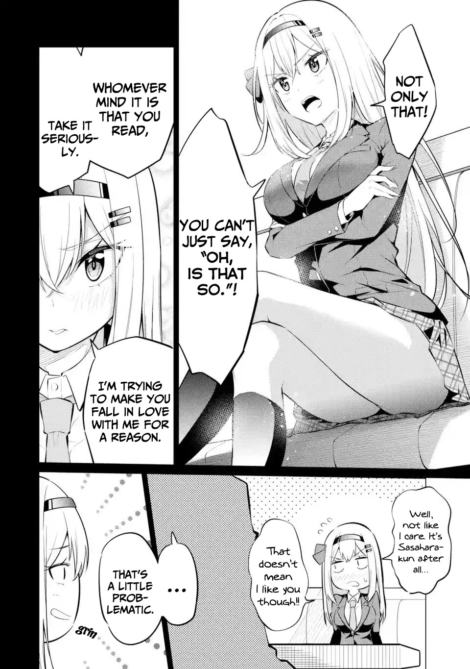 Relentlessly Approaching the Poison-Tongued and Indifferent Beauty to Tickle the Cutesy Reactions Out of Her Chapter 3 - Page 3