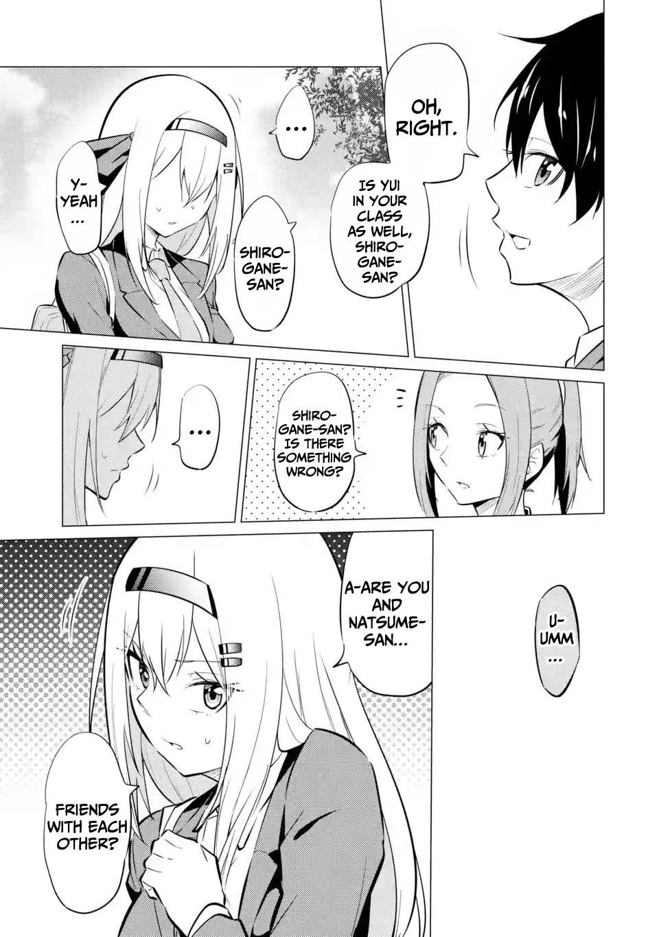 Relentlessly Approaching the Poison-Tongued and Indifferent Beauty to Tickle the Cutesy Reactions Out of Her Chapter 3 - Page 24