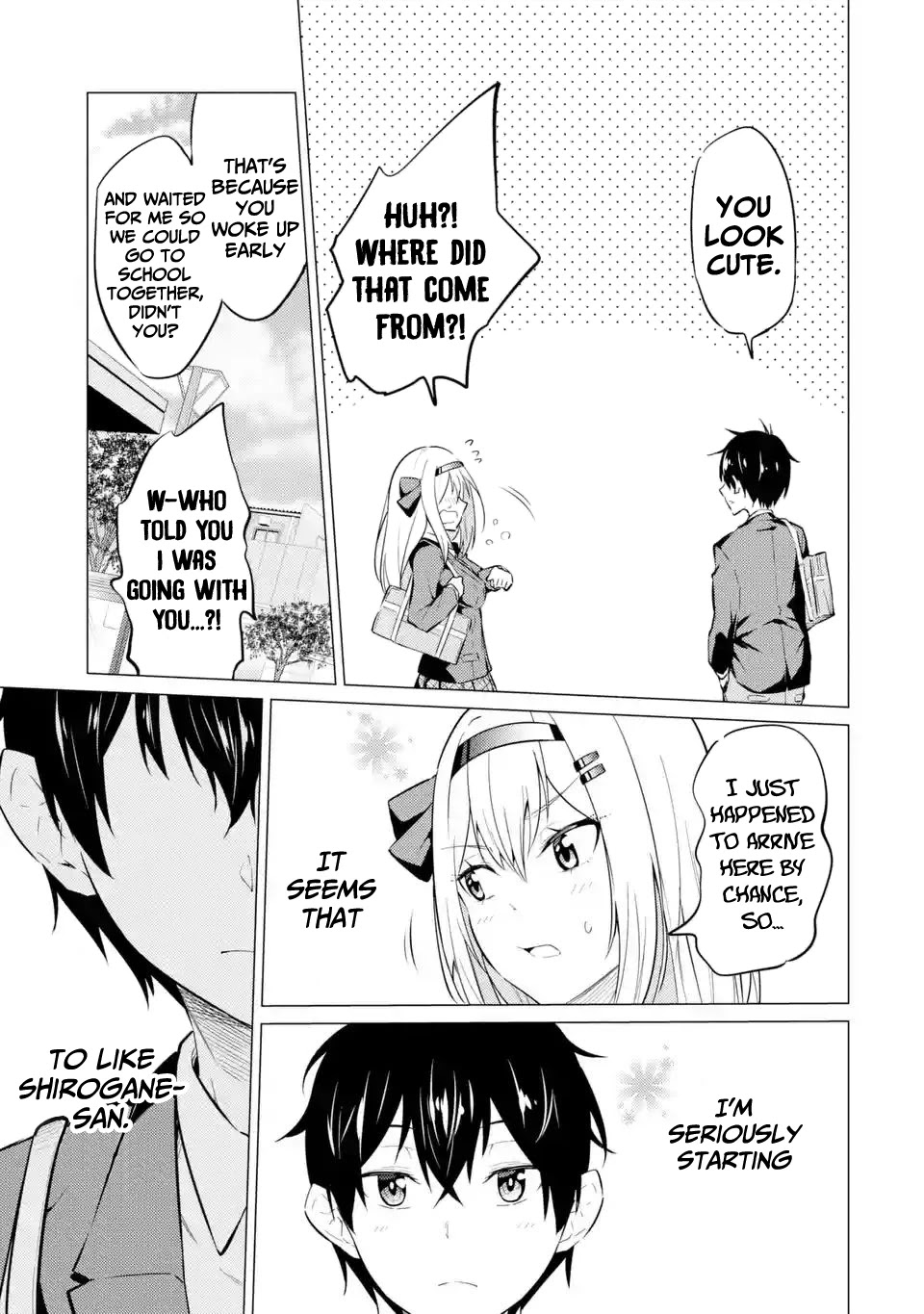 Relentlessly Approaching the Poison-Tongued and Indifferent Beauty to Tickle the Cutesy Reactions Out of Her Chapter 3 - Page 8