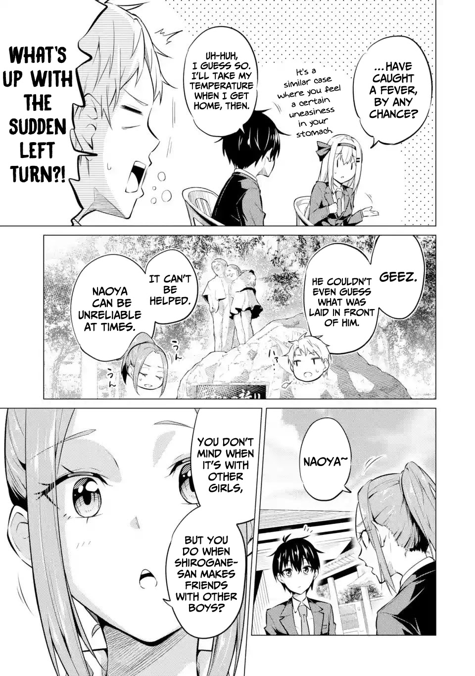 Relentlessly Approaching the Poison-Tongued and Indifferent Beauty to Tickle the Cutesy Reactions Out of Her Chapter 4 - Page 6