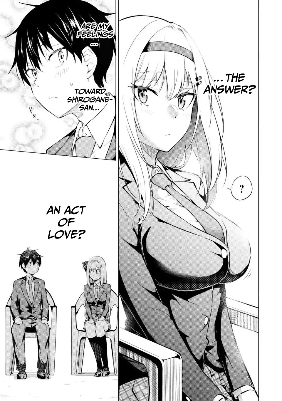 Relentlessly Approaching the Poison-Tongued and Indifferent Beauty to Tickle the Cutesy Reactions Out of Her Chapter 4 - Page 8