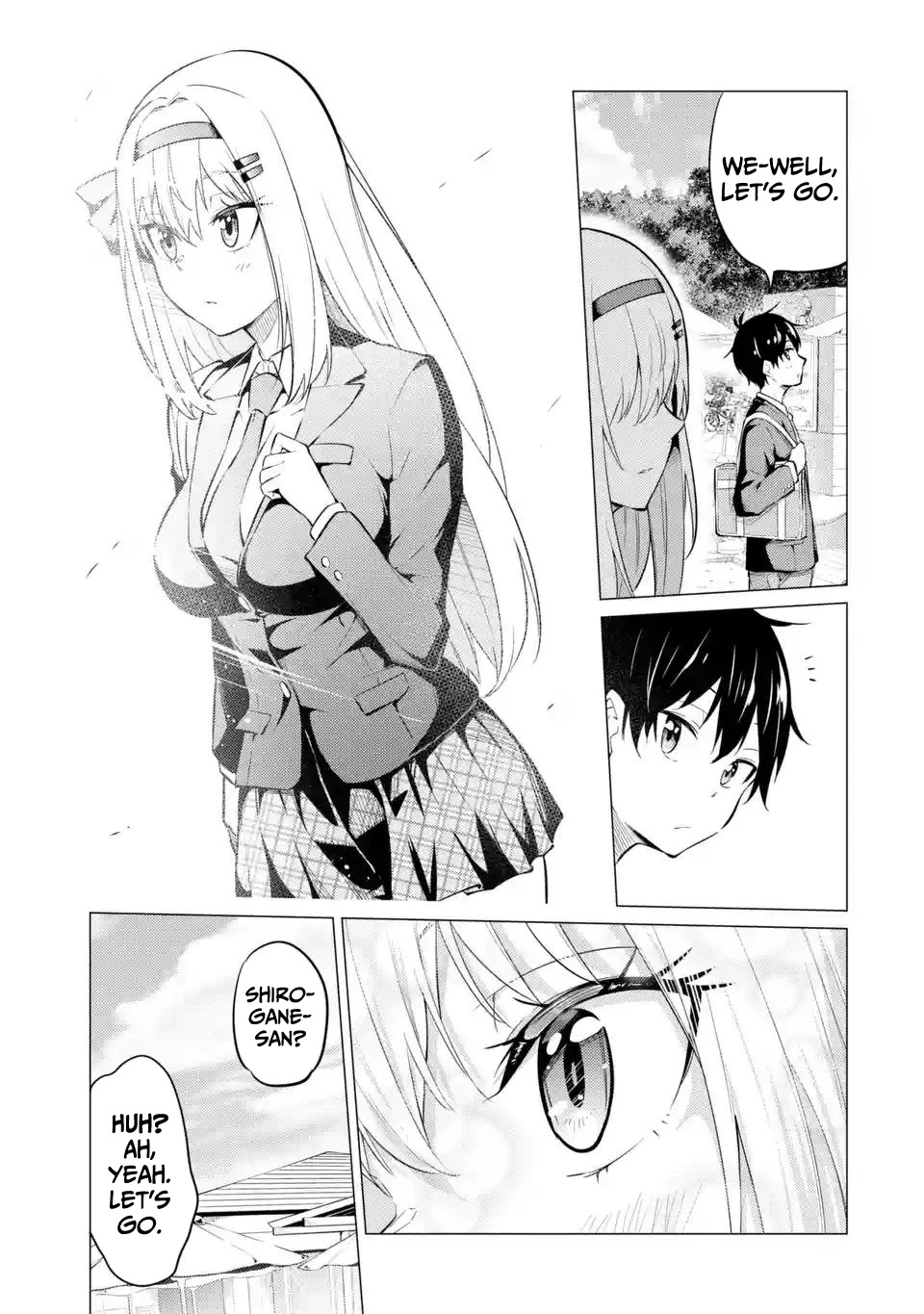Relentlessly Approaching the Poison-Tongued and Indifferent Beauty to Tickle the Cutesy Reactions Out of Her Chapter 4 - Page 10