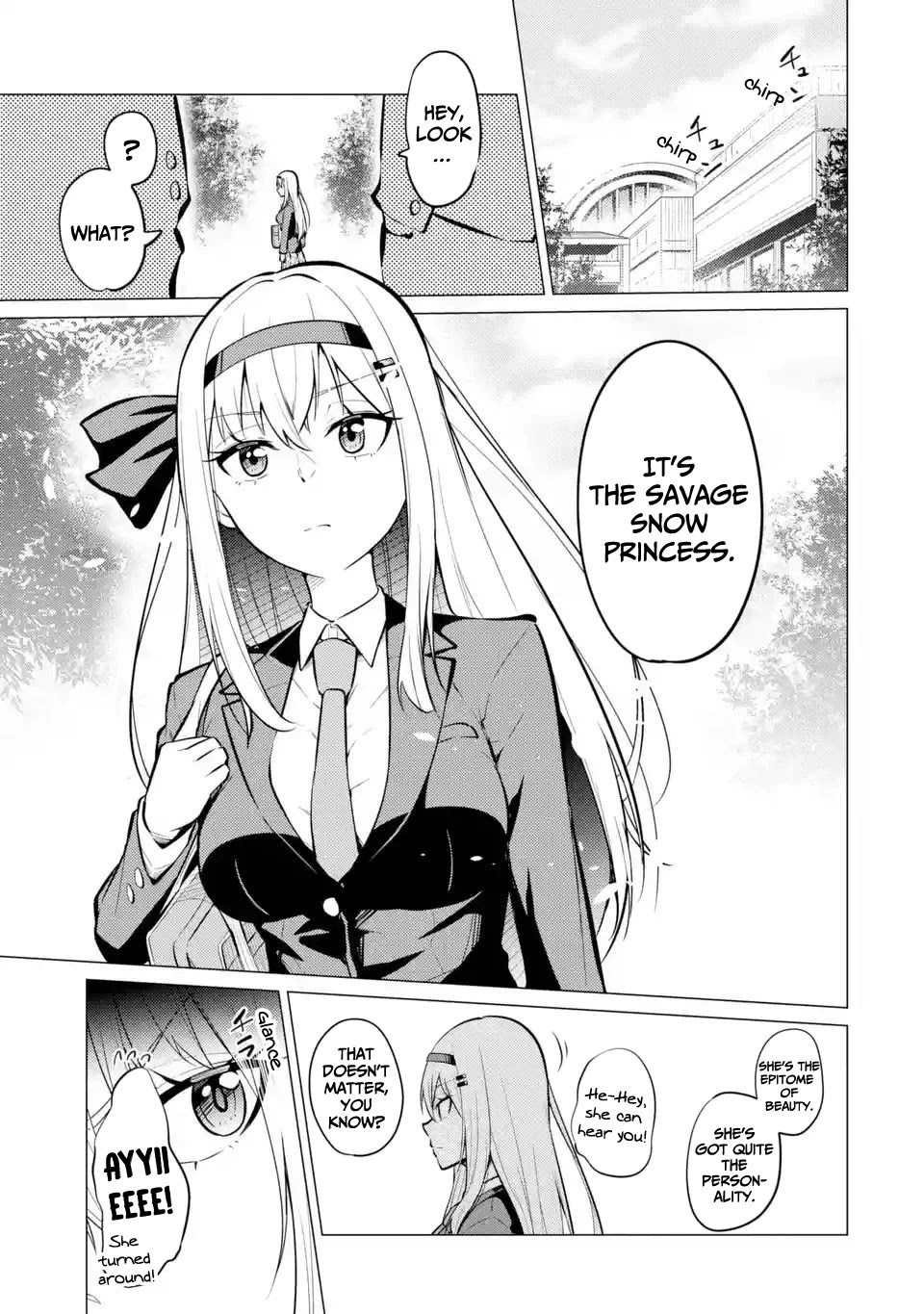 Relentlessly Approaching the Poison-Tongued and Indifferent Beauty to Tickle the Cutesy Reactions Out of Her Chapter 5 - Page 2