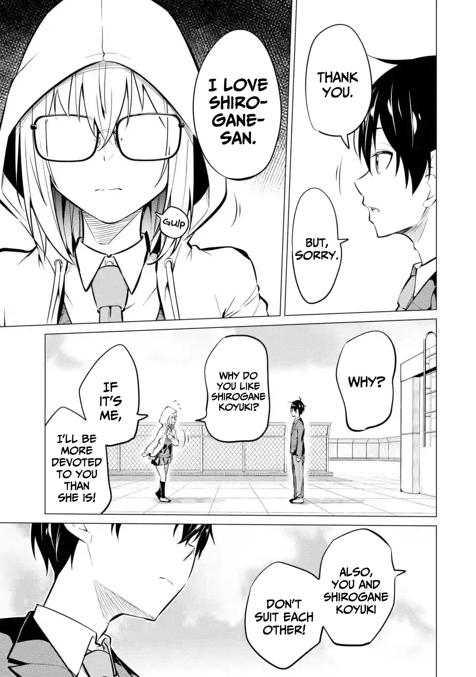 Relentlessly Approaching the Poison-Tongued and Indifferent Beauty to Tickle the Cutesy Reactions Out of Her Chapter 5 - Page 14