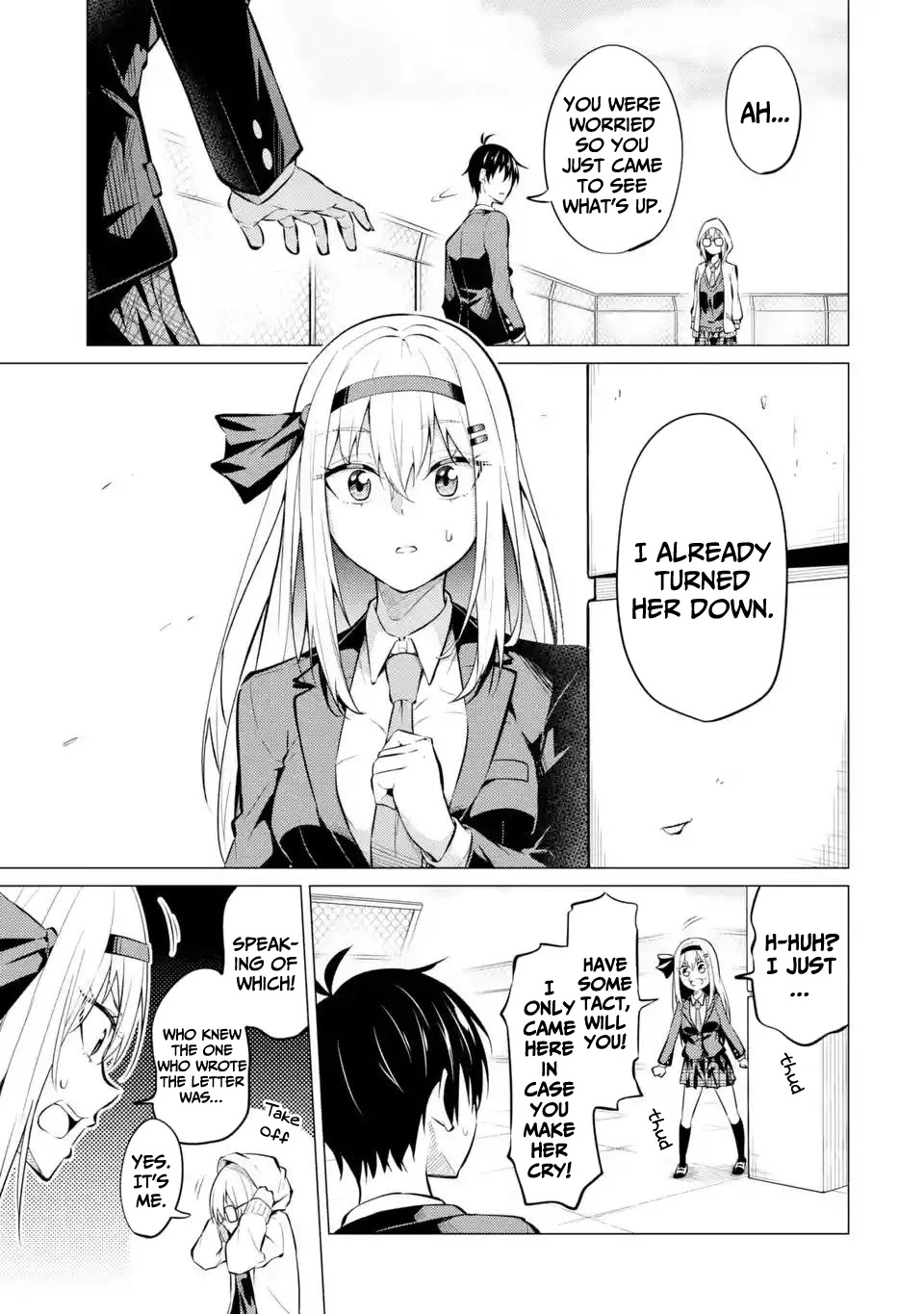 Relentlessly Approaching the Poison-Tongued and Indifferent Beauty to Tickle the Cutesy Reactions Out of Her Chapter 5 - Page 18