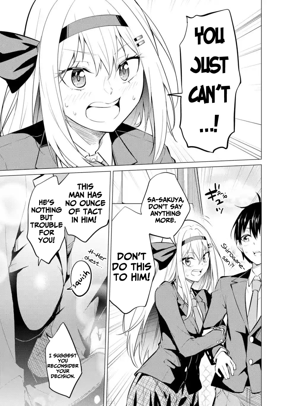 Relentlessly Approaching the Poison-Tongued and Indifferent Beauty to Tickle the Cutesy Reactions Out of Her Chapter 5 - Page 20