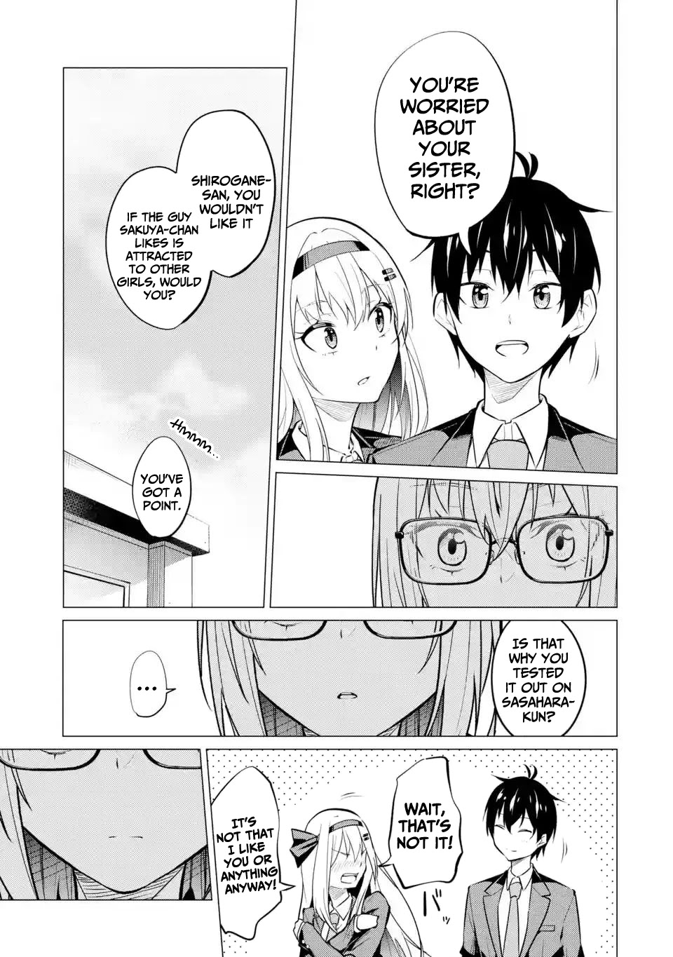 Relentlessly Approaching the Poison-Tongued and Indifferent Beauty to Tickle the Cutesy Reactions Out of Her Chapter 5 - Page 22
