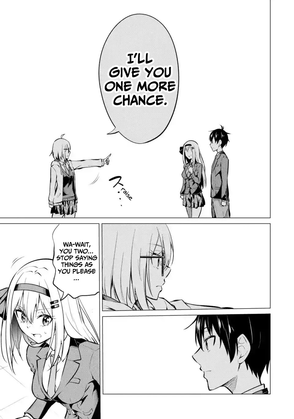 Relentlessly Approaching the Poison-Tongued and Indifferent Beauty to Tickle the Cutesy Reactions Out of Her Chapter 5 - Page 30