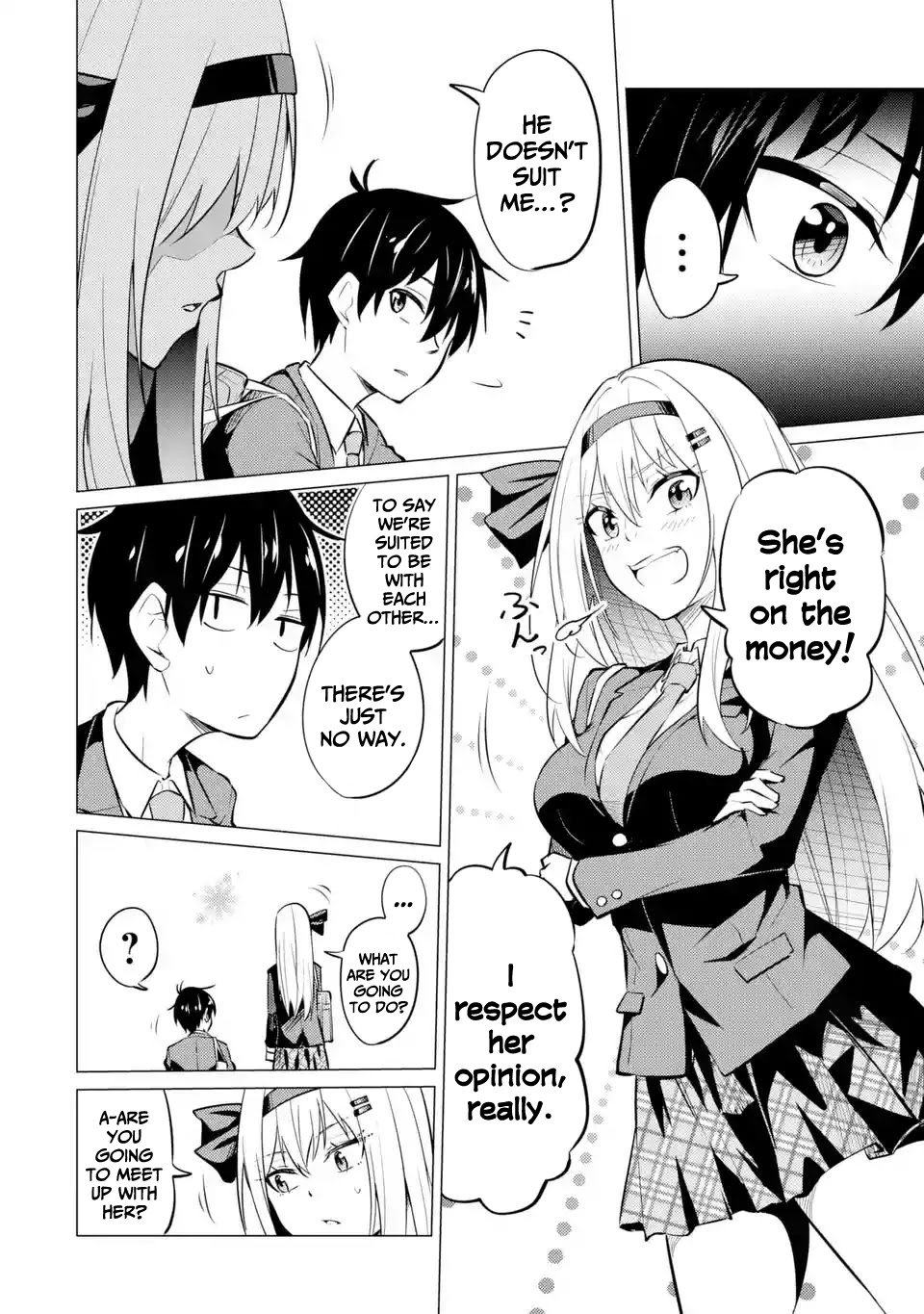 Relentlessly Approaching the Poison-Tongued and Indifferent Beauty to Tickle the Cutesy Reactions Out of Her Chapter 5 - Page 7