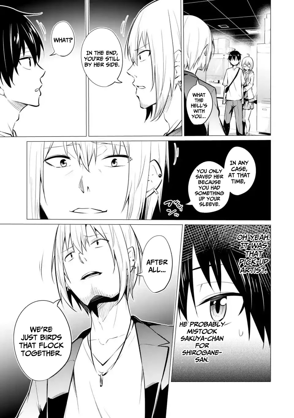 Relentlessly Approaching the Poison-Tongued and Indifferent Beauty to Tickle the Cutesy Reactions Out of Her Chapter 6 - Page 16