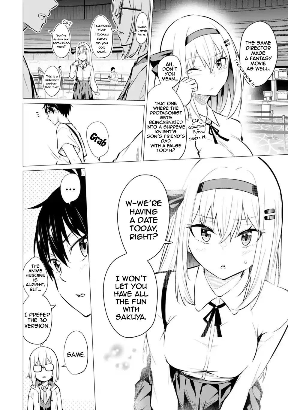 Relentlessly Approaching the Poison-Tongued and Indifferent Beauty to Tickle the Cutesy Reactions Out of Her Chapter 6 - Page 3