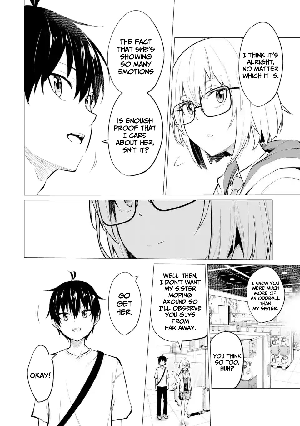 Relentlessly Approaching the Poison-Tongued and Indifferent Beauty to Tickle the Cutesy Reactions Out of Her Chapter 6 - Page 7
