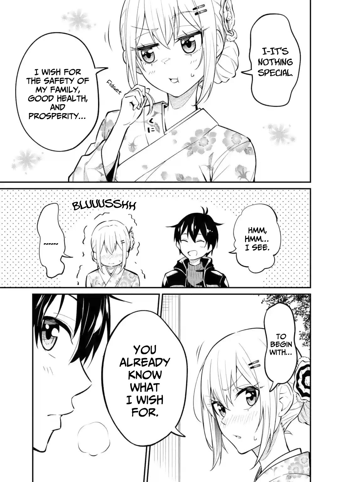 Relentlessly Approaching the Poison-Tongued and Indifferent Beauty to Tickle the Cutesy Reactions Out of Her Chapter 7.5 - Page 4