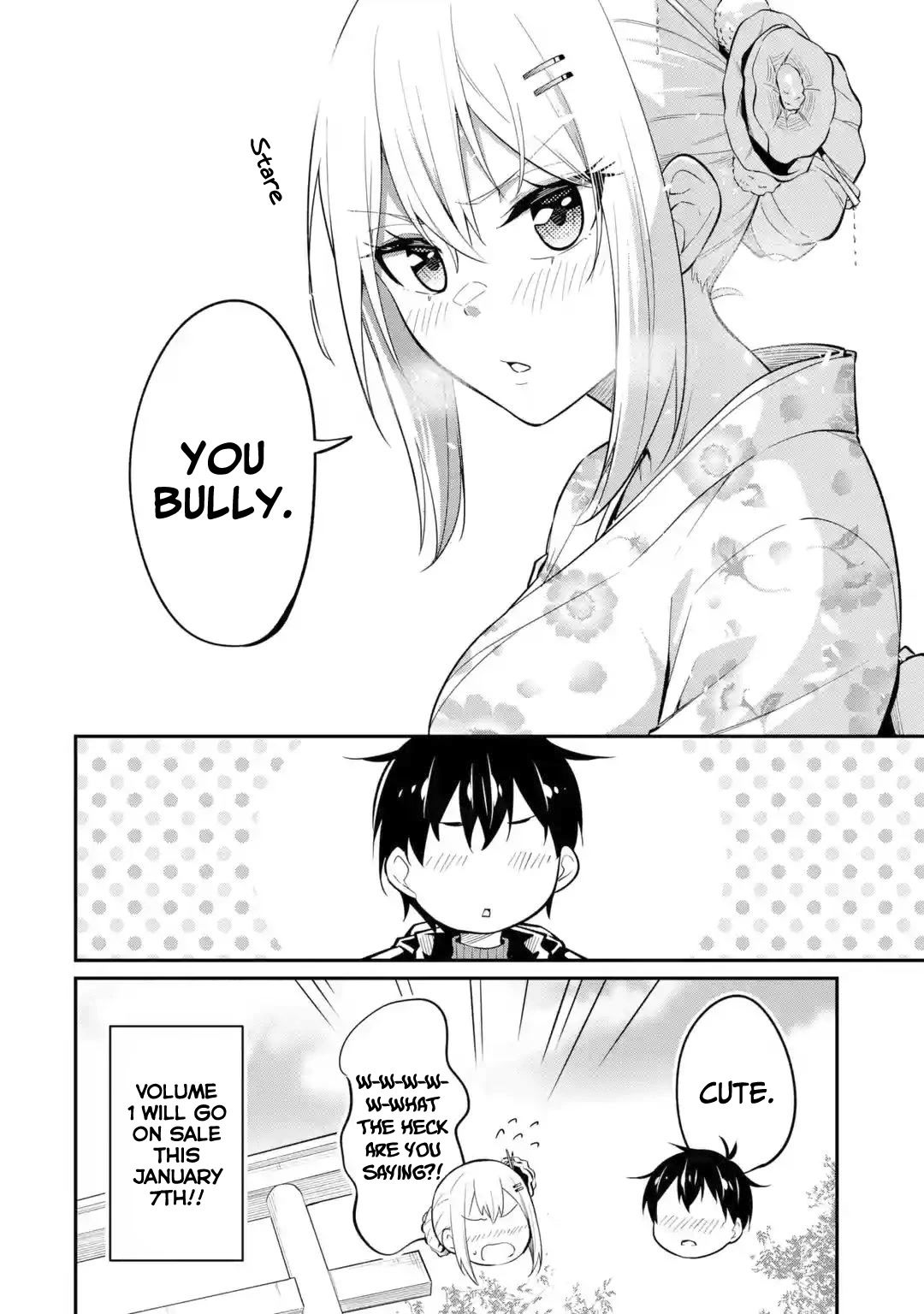 Relentlessly Approaching the Poison-Tongued and Indifferent Beauty to Tickle the Cutesy Reactions Out of Her Chapter 7.5 - Page 5