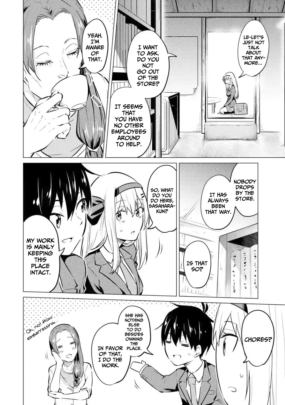 Relentlessly Approaching the Poison-Tongued and Indifferent Beauty to Tickle the Cutesy Reactions Out of Her Chapter 7 - Page 15