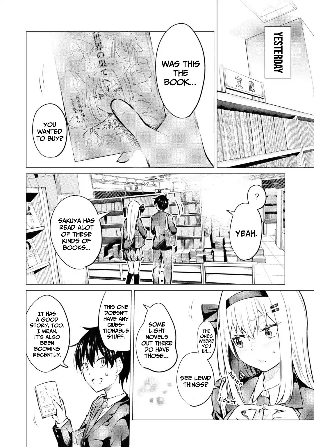 Relentlessly Approaching the Poison-Tongued and Indifferent Beauty to Tickle the Cutesy Reactions Out of Her Chapter 7 - Page 5