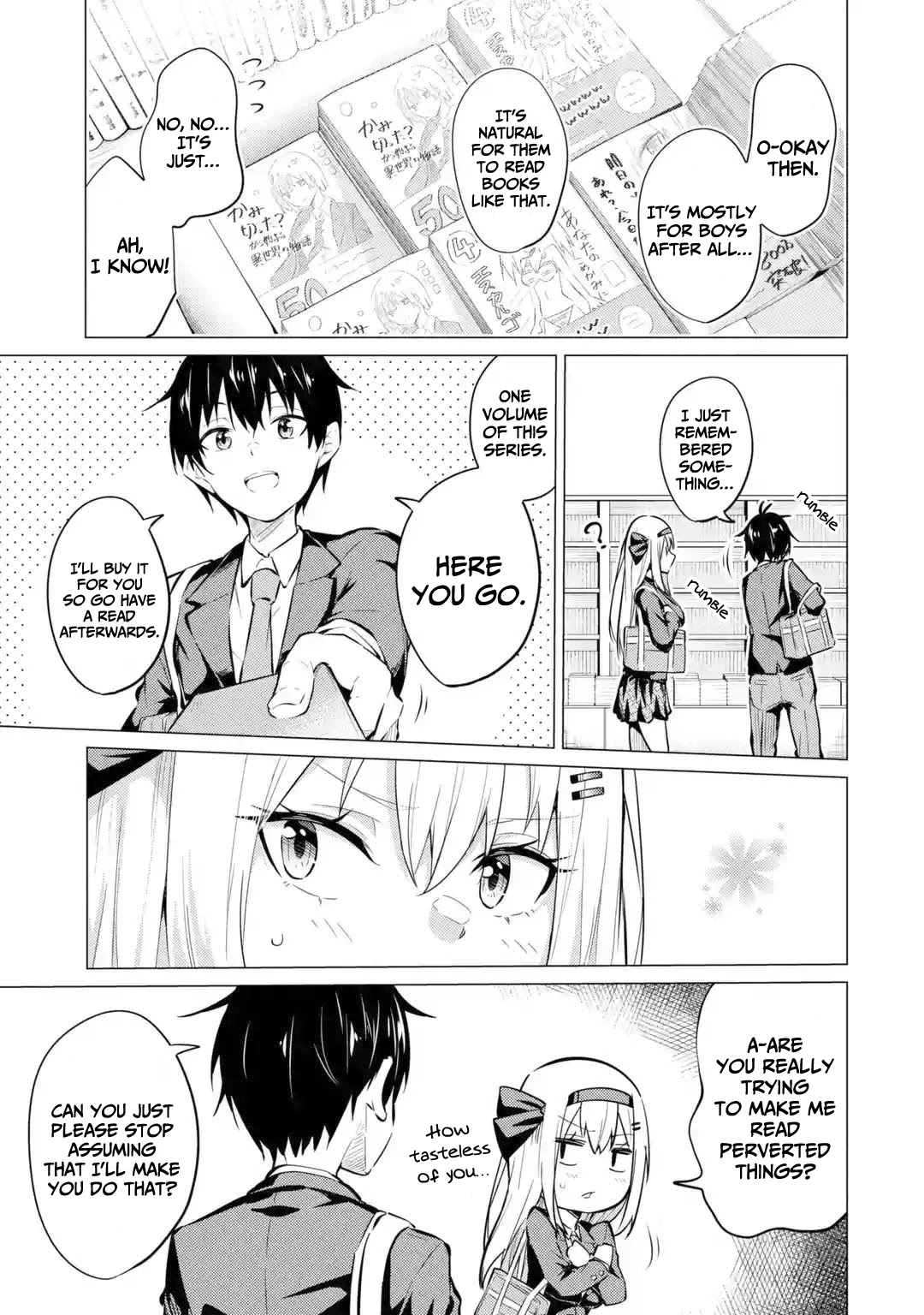 Relentlessly Approaching the Poison-Tongued and Indifferent Beauty to Tickle the Cutesy Reactions Out of Her Chapter 7 - Page 6