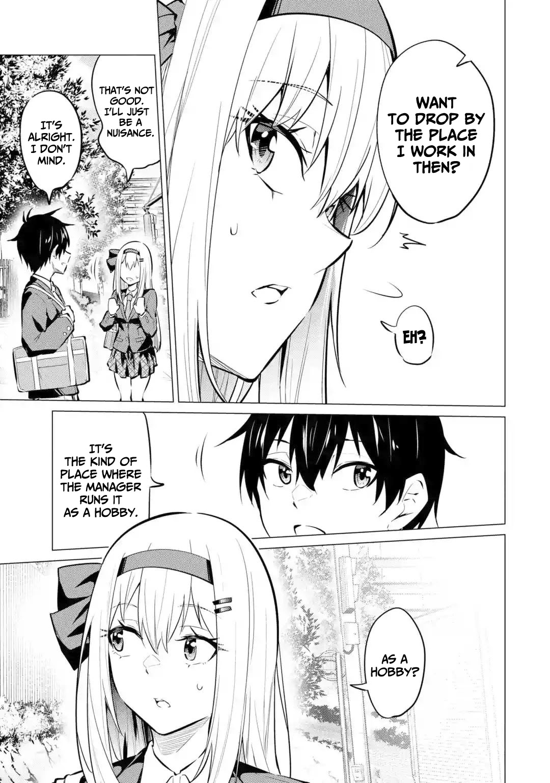 Relentlessly Approaching the Poison-Tongued and Indifferent Beauty to Tickle the Cutesy Reactions Out of Her Chapter 7 - Page 10