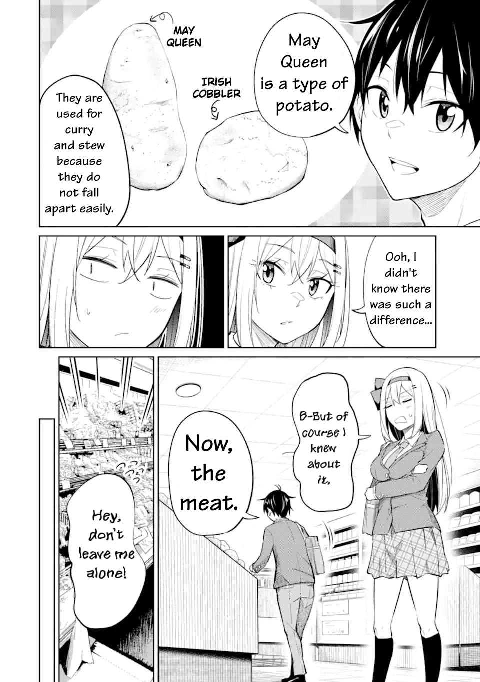 Relentlessly Approaching the Poison-Tongued and Indifferent Beauty to Tickle the Cutesy Reactions Out of Her Chapter 8 - Page 11