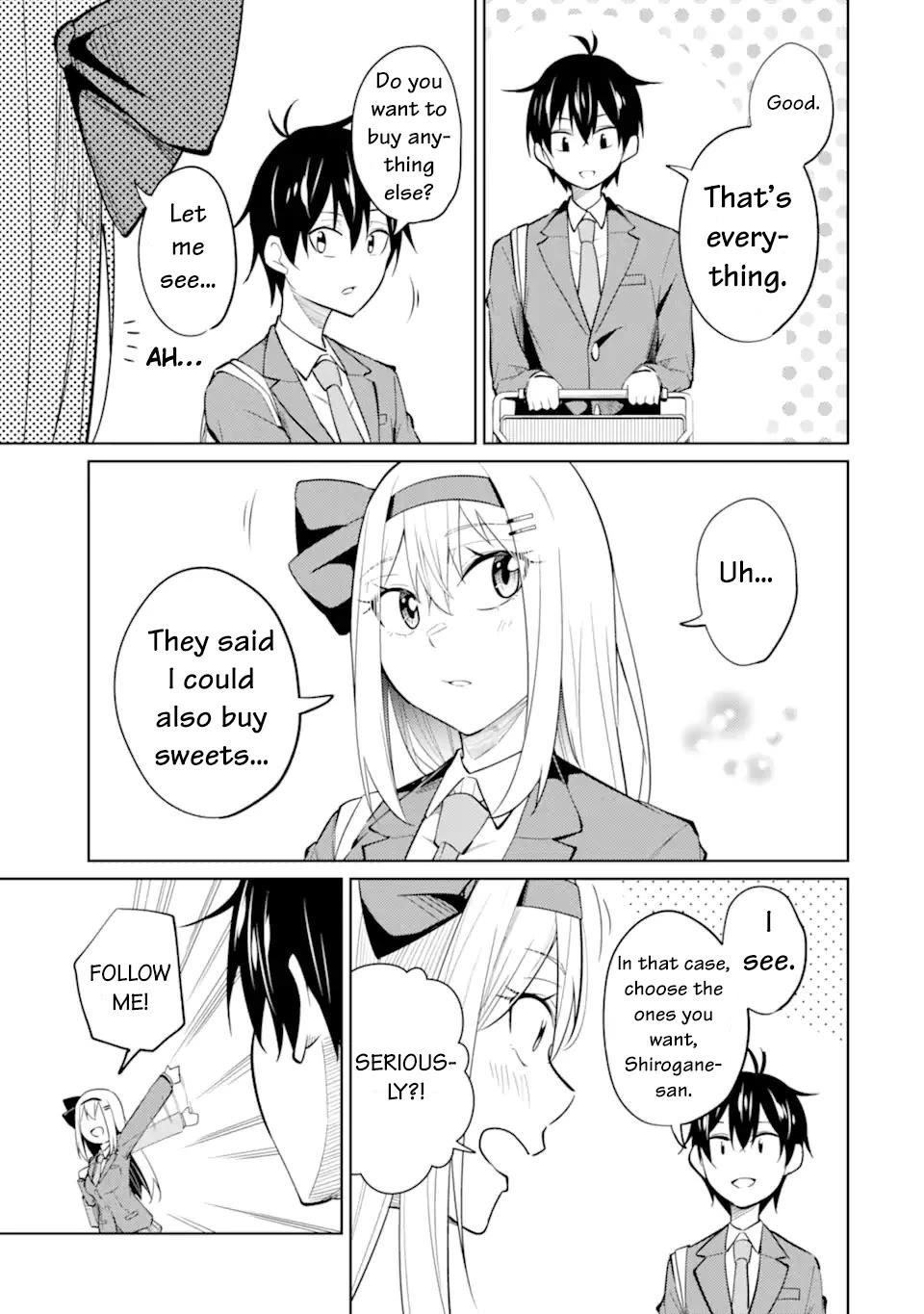 Relentlessly Approaching the Poison-Tongued and Indifferent Beauty to Tickle the Cutesy Reactions Out of Her Chapter 8 - Page 12