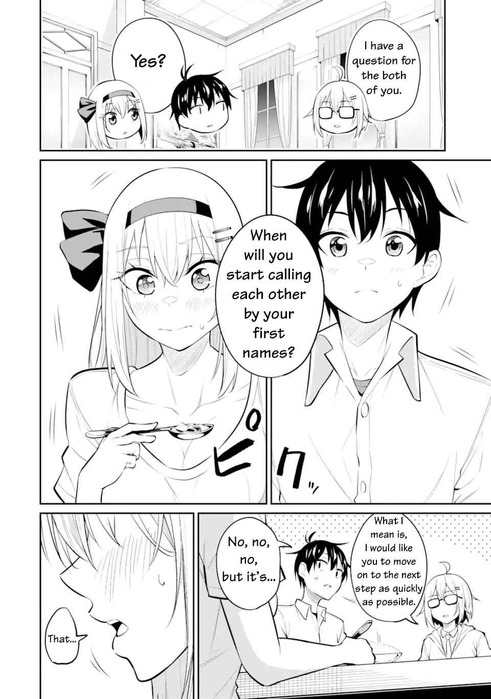 Relentlessly Approaching the Poison-Tongued and Indifferent Beauty to Tickle the Cutesy Reactions Out of Her Chapter 8 - Page 22