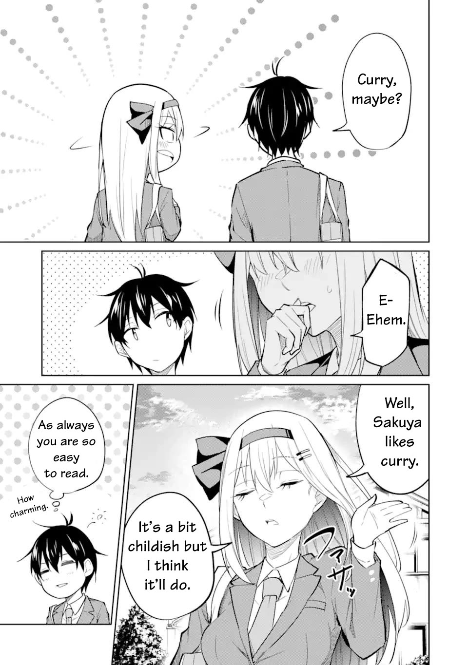 Relentlessly Approaching the Poison-Tongued and Indifferent Beauty to Tickle the Cutesy Reactions Out of Her Chapter 8 - Page 8