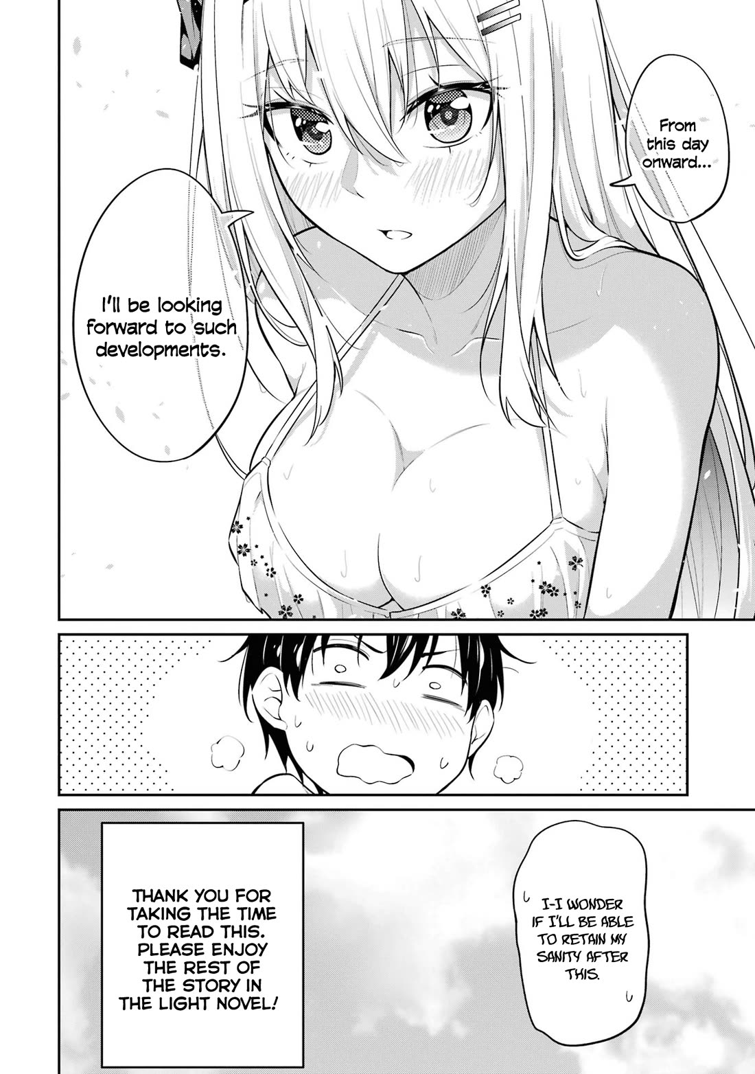 Relentlessly Approaching the Poison-Tongued and Indifferent Beauty to Tickle the Cutesy Reactions Out of Her Chapter 9.5 - Page 11