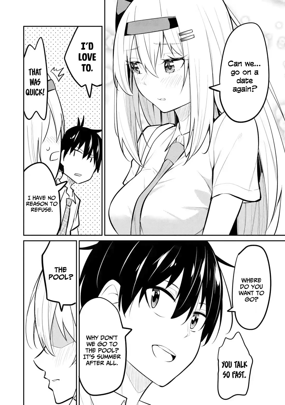 Relentlessly Approaching the Poison-Tongued and Indifferent Beauty to Tickle the Cutesy Reactions Out of Her Chapter 9 - Page 36