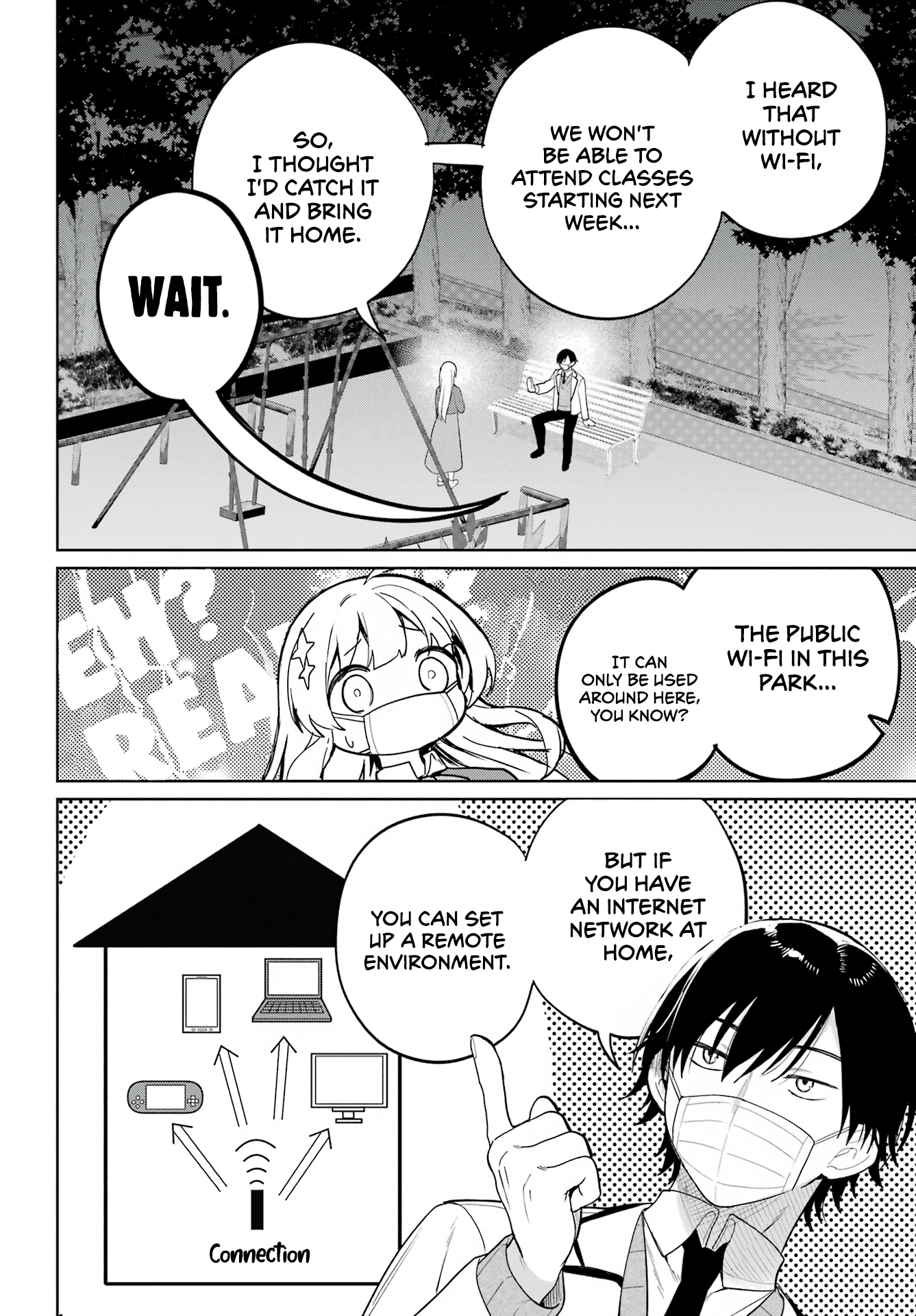 Remote Jugyou ni Nattara Class 1 no Bishoujo to Doukyo Suru Koto ni Natta Chapter 1 - Page 21