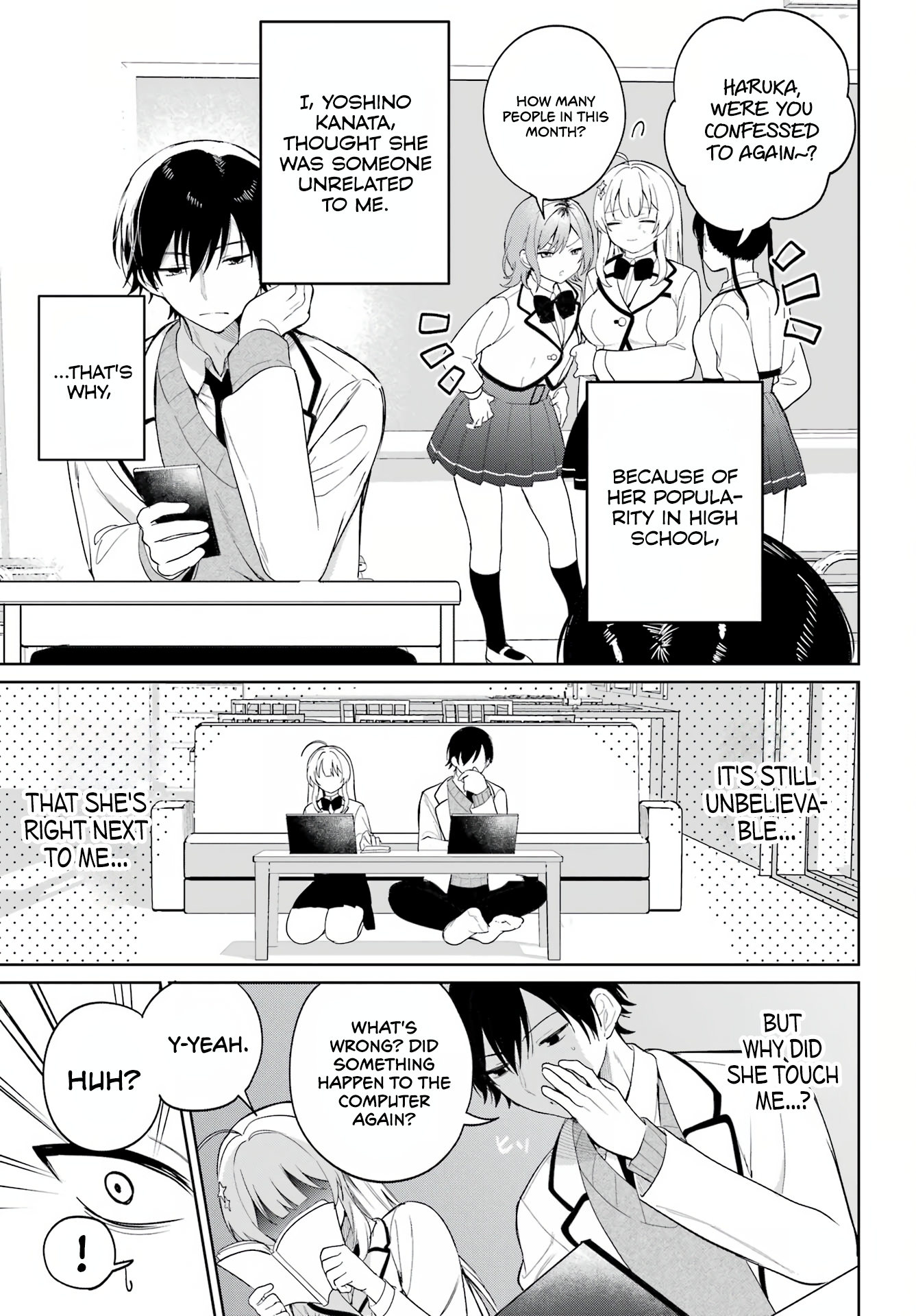 Remote Jugyou ni Nattara Class 1 no Bishoujo to Doukyo Suru Koto ni Natta Chapter 1 - Page 6