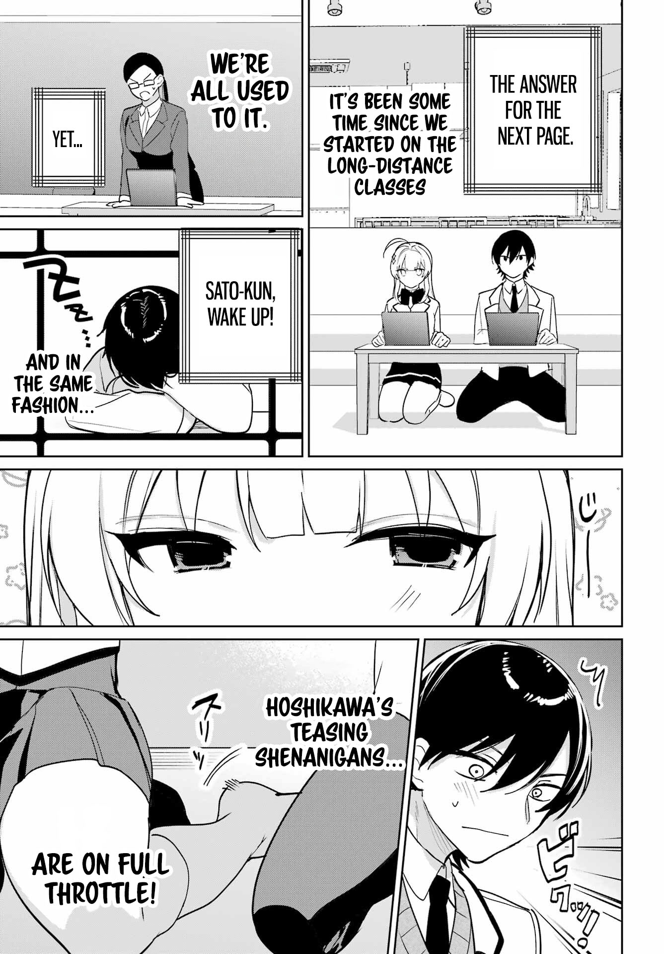 Remote Jugyou ni Nattara Class 1 no Bishoujo to Doukyo Suru Koto ni Natta Chapter 13 - Page 15