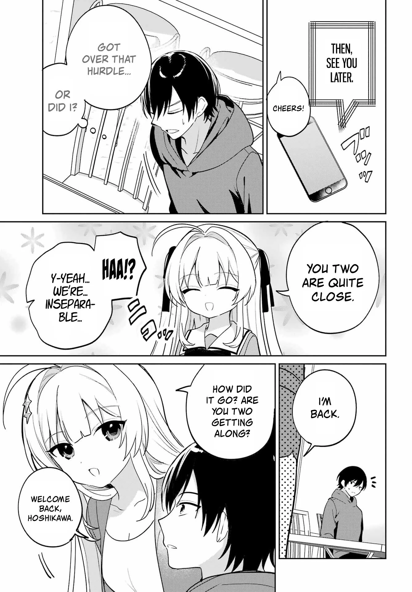 Remote Jugyou ni Nattara Class 1 no Bishoujo to Doukyo Suru Koto ni Natta Chapter 15 - Page 11
