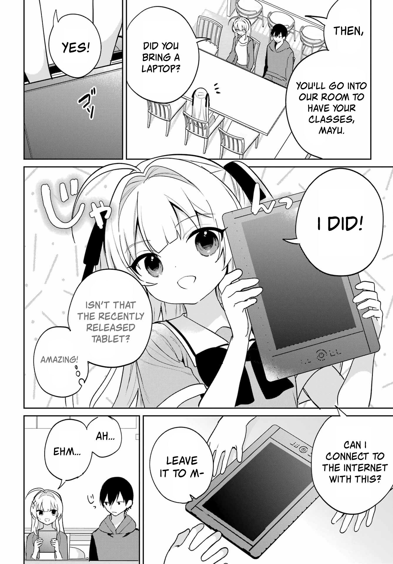 Remote Jugyou ni Nattara Class 1 no Bishoujo to Doukyo Suru Koto ni Natta Chapter 15 - Page 14