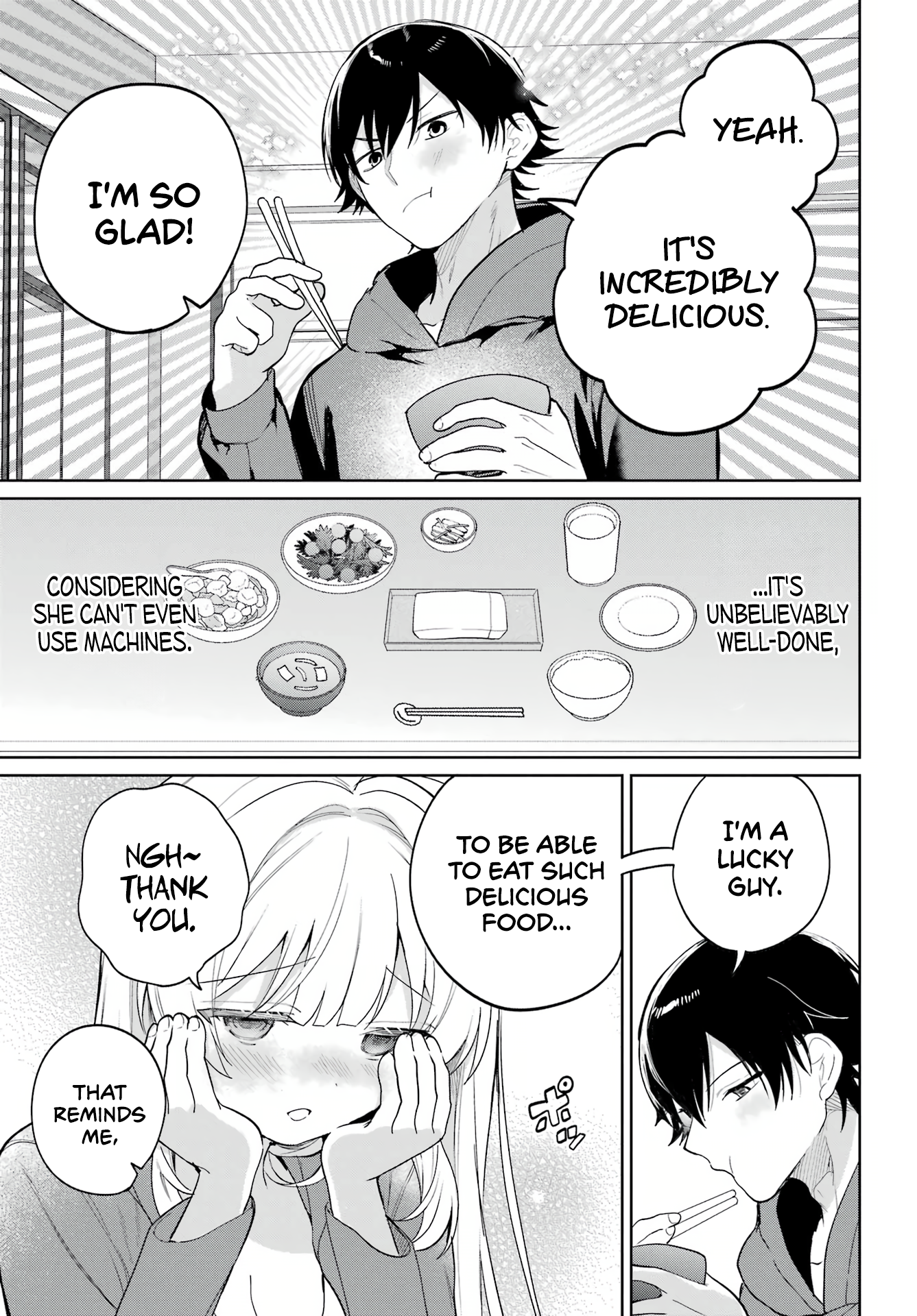 Remote Jugyou ni Nattara Class 1 no Bishoujo to Doukyo Suru Koto ni Natta Chapter 2 - Page 14