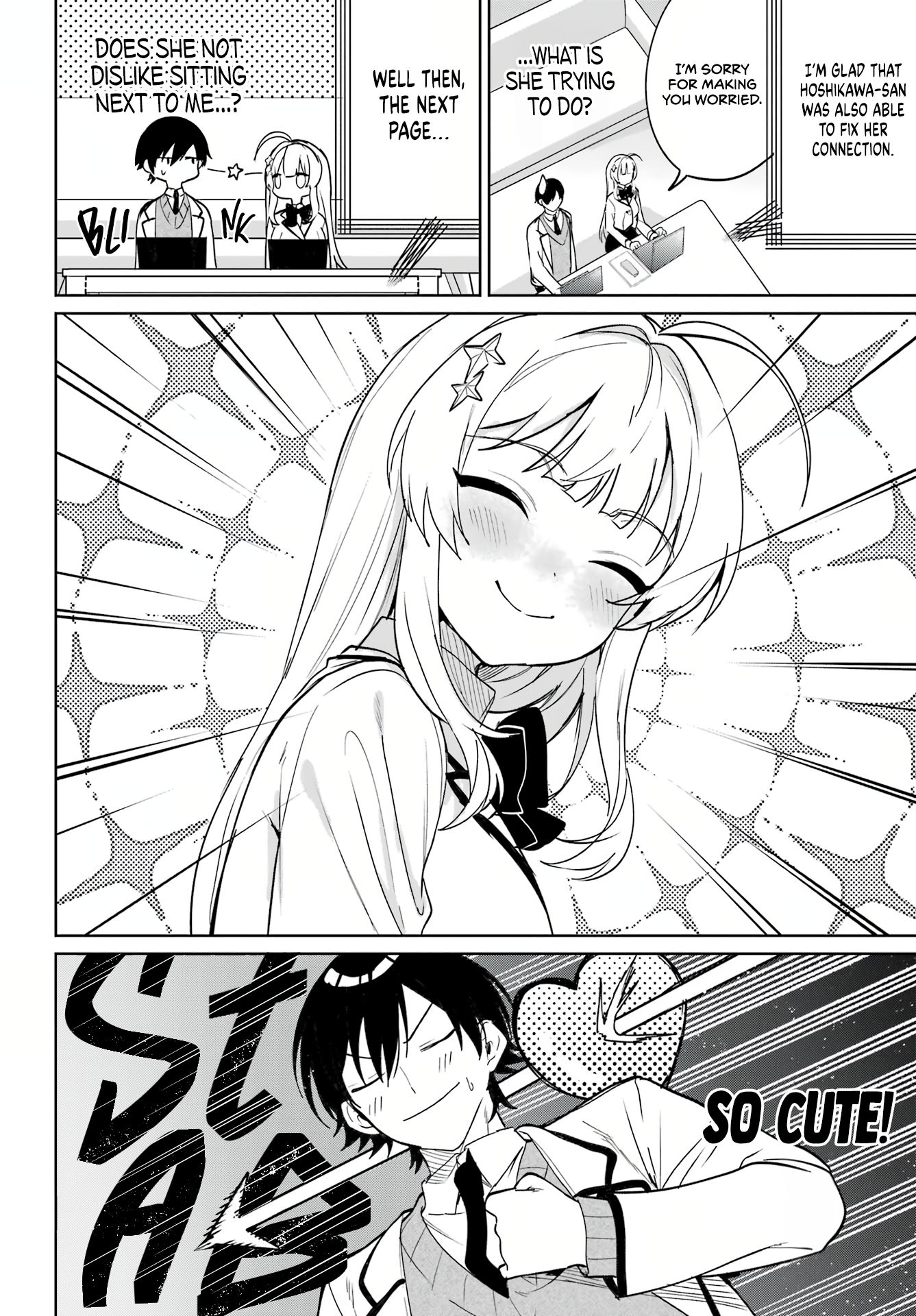 Remote Jugyou ni Nattara Class 1 no Bishoujo to Doukyo Suru Koto ni Natta Chapter 4 - Page 18