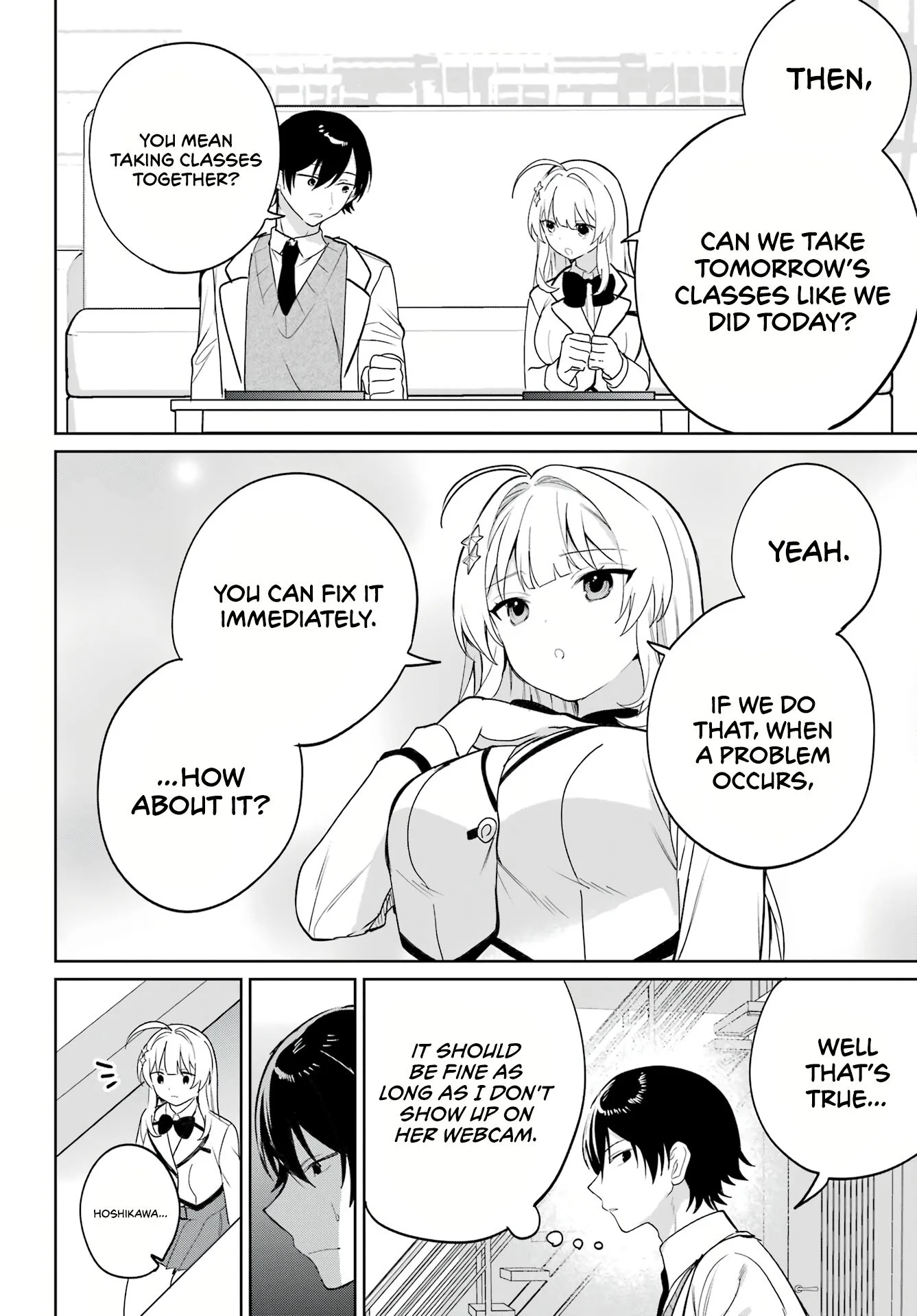 Remote Jugyou ni Nattara Class 1 no Bishoujo to Doukyo Suru Koto ni Natta Chapter 4 - Page 28