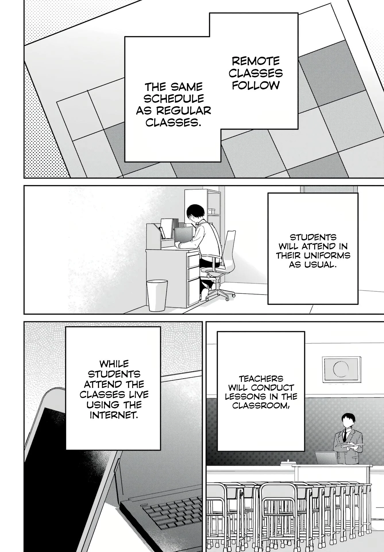 Remote Jugyou ni Nattara Class 1 no Bishoujo to Doukyo Suru Koto ni Natta Chapter 4 - Page 8