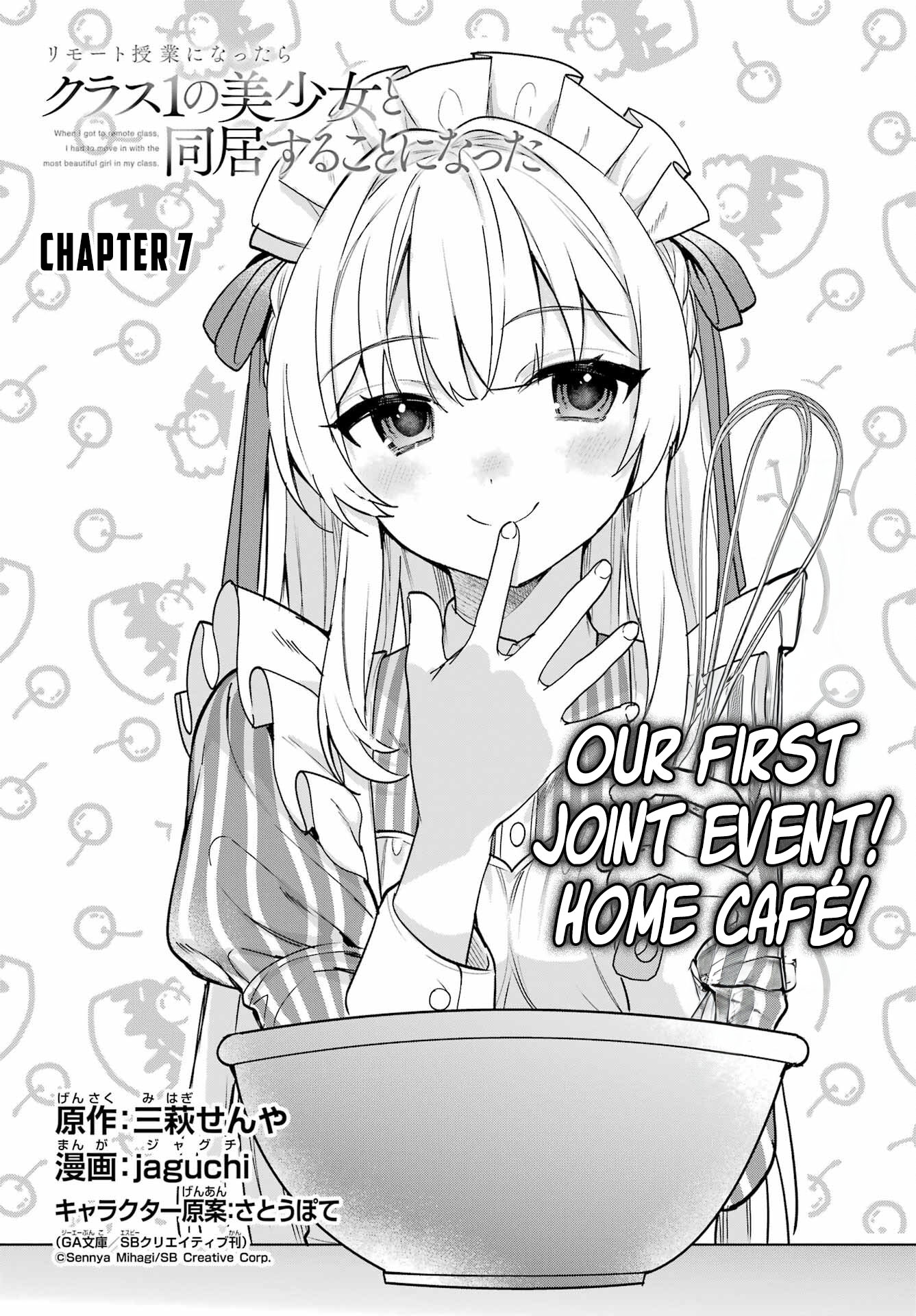 Remote Jugyou ni Nattara Class 1 no Bishoujo to Doukyo Suru Koto ni Natta Chapter 7 - Page 3