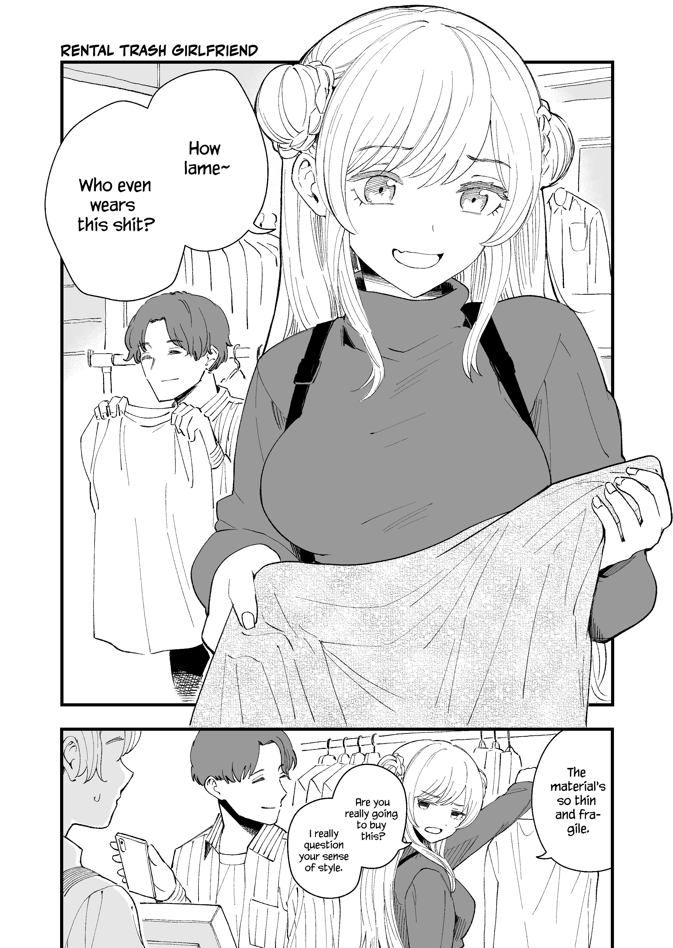 Rental Trash Girlfriend Chapter 1 - Page 1