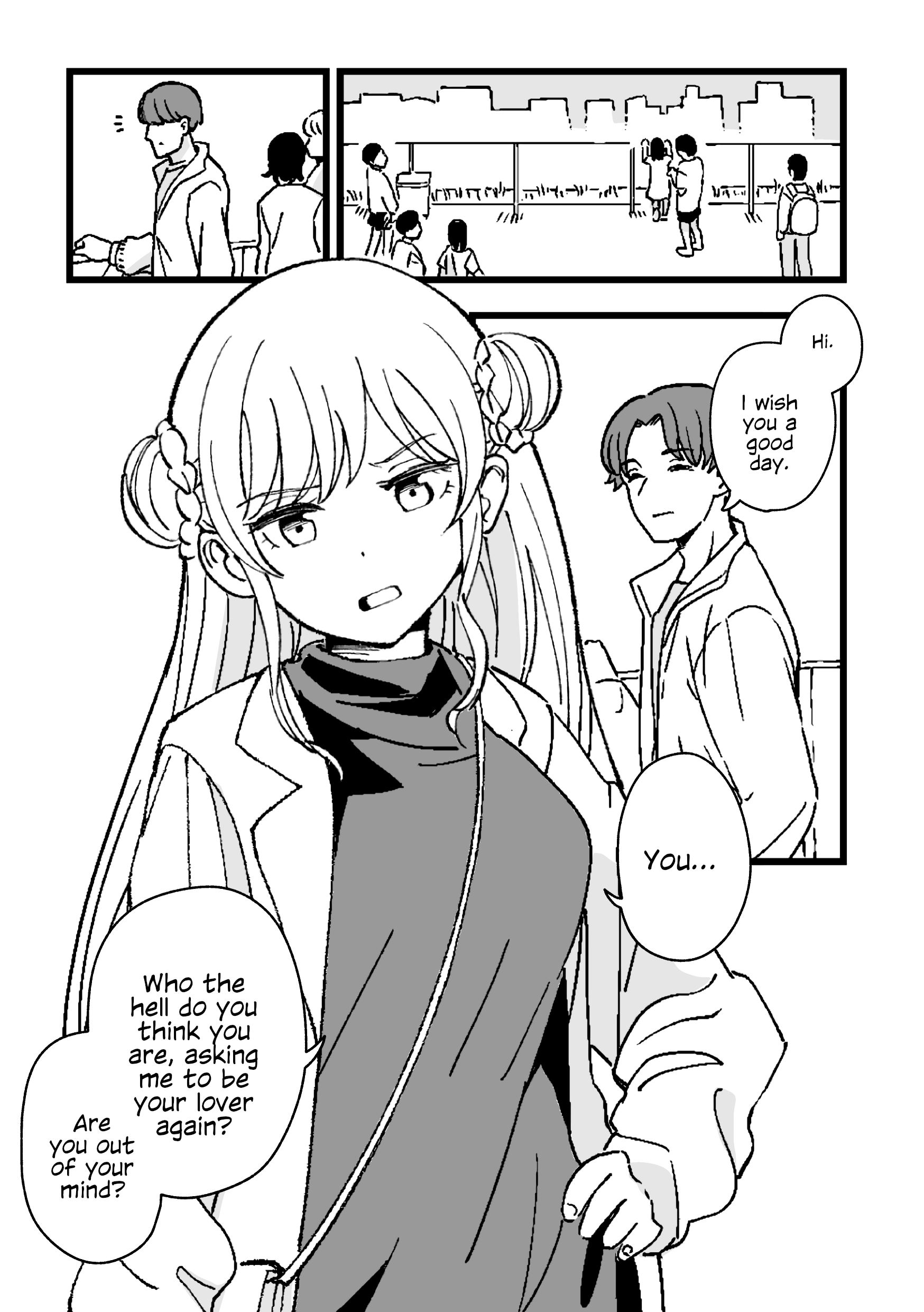 Rental Trash Girlfriend Chapter 2 - Page 1