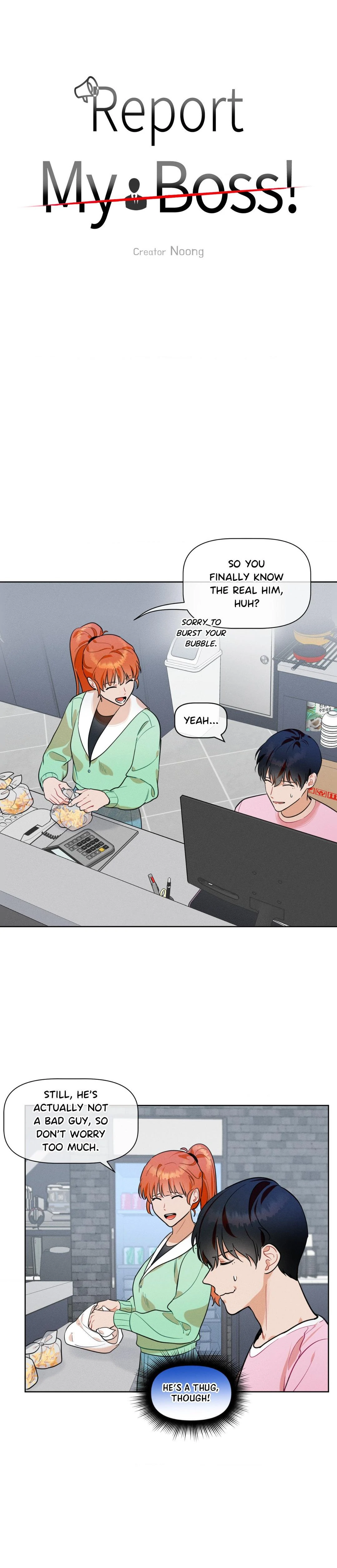 Report My Boss! Chapter 16 - Page 14
