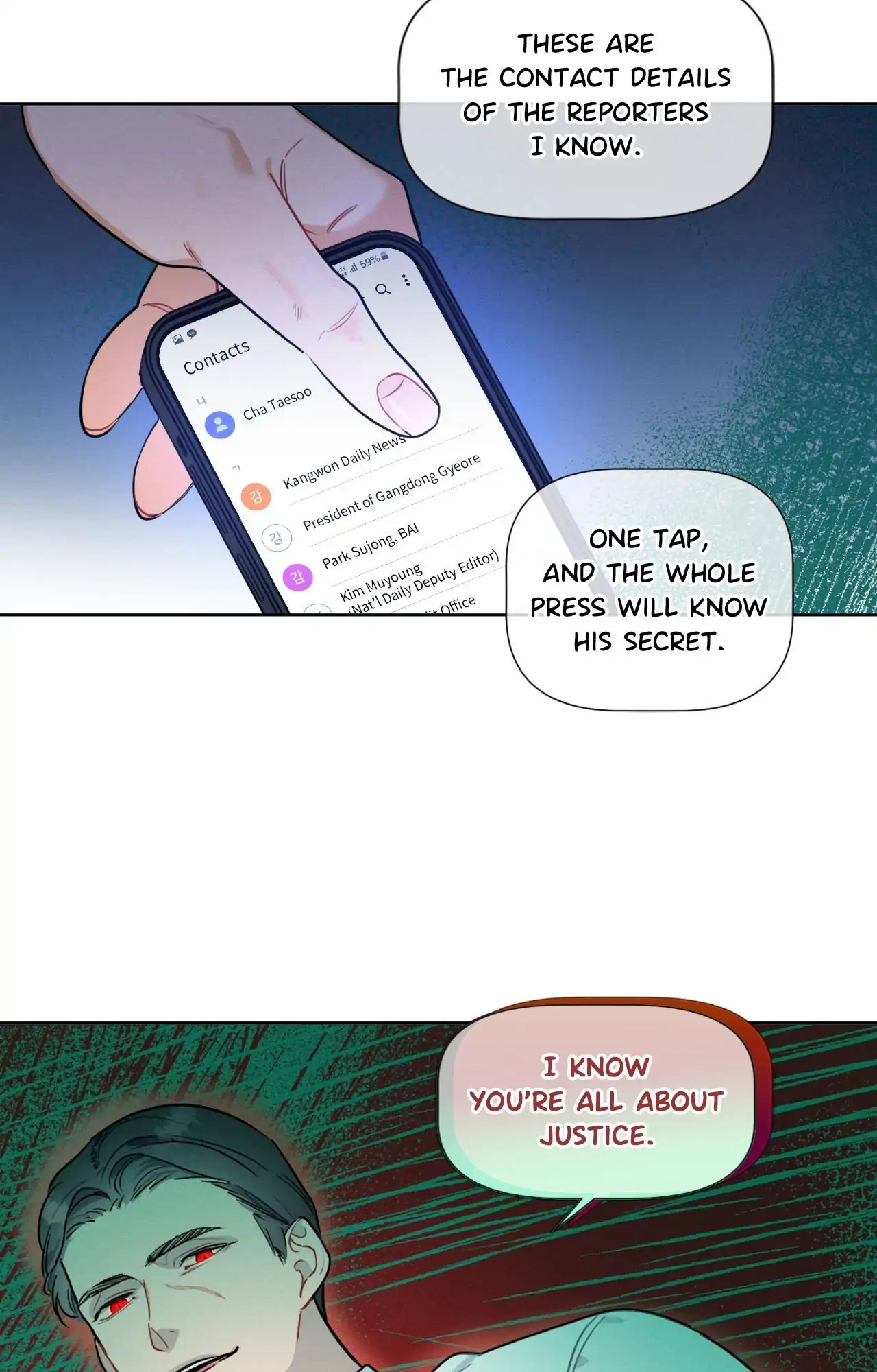 Report My Boss! Chapter 53 - Page 8