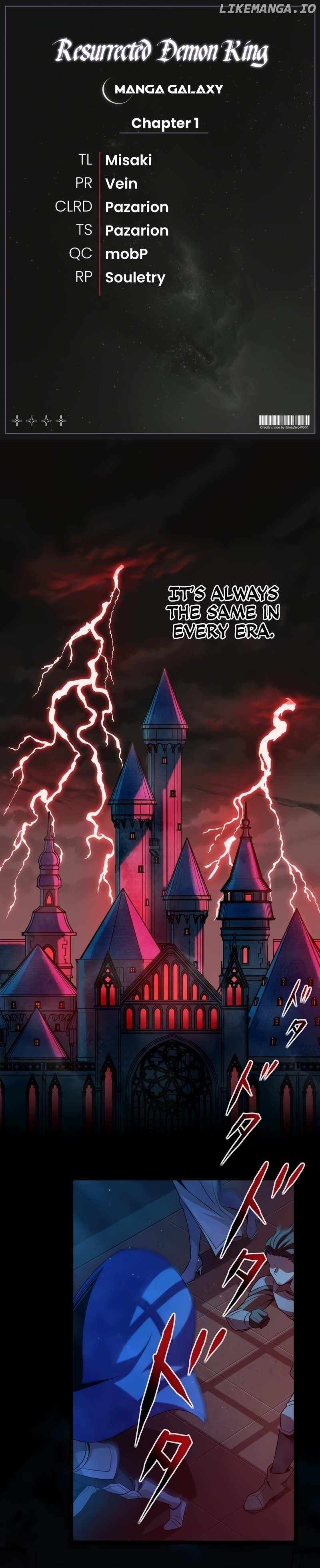Resurrected Demon King Chapter 1 - Page 1