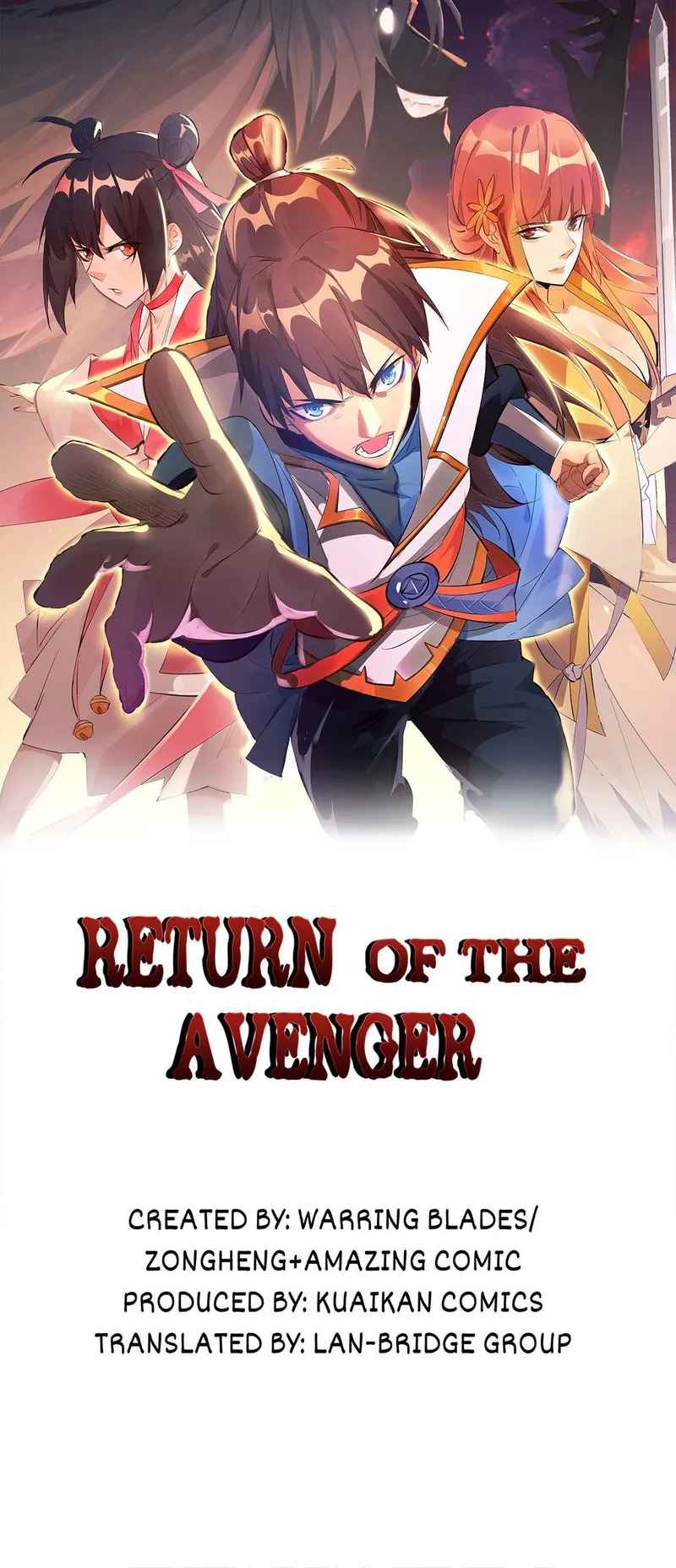 Return of the Avenger Chapter 0 - Page 1