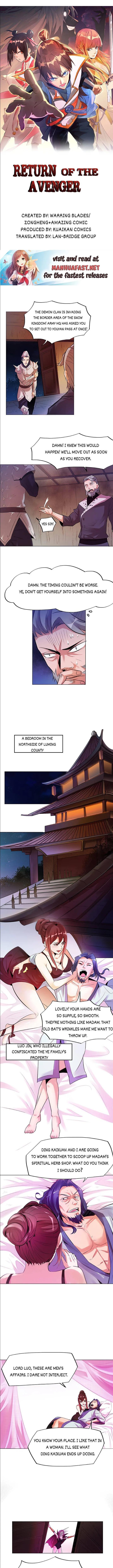 Return of the Avenger Chapter 21 - Page 1