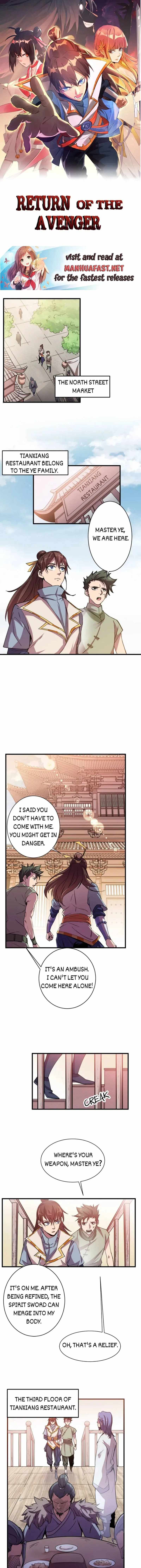 Return of the Avenger Chapter 28 - Page 1