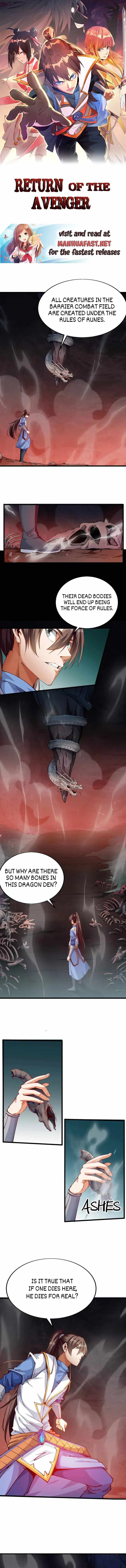 Return of the Avenger Chapter 38 - Page 1