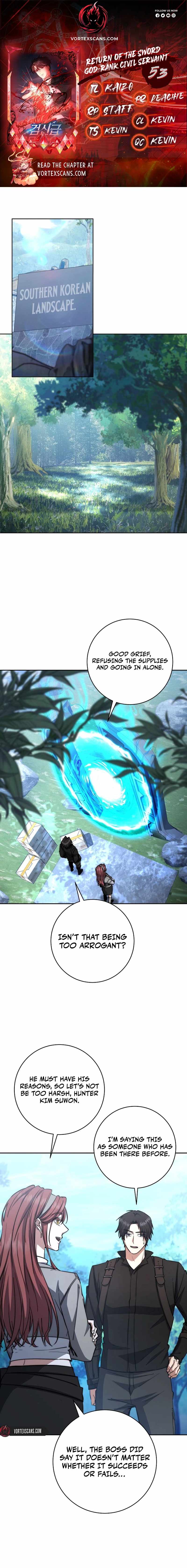 Return of the Sword God-Rank Civil Servant Chapter 53 - Page 1